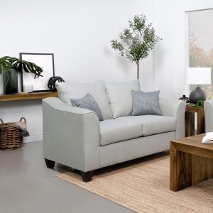 Modern "Salizar" Loveseat - Sand