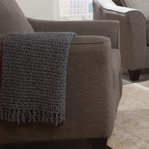 Modern "Salizar" Chair - Charcoal Grey