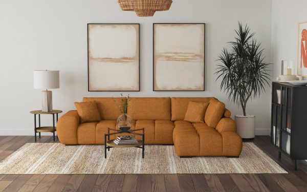 Camacho Sectional Sofa - Orange