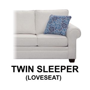 Stanley X12 Loveseat Sleeper, Twin Mattress