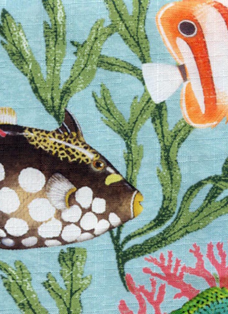 Grade Z Post Aqua Stanley Upholstery